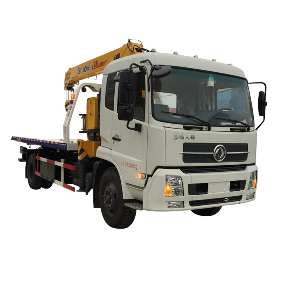 Dongfeng 5 Ton Crane Wrecker سحب المعدات