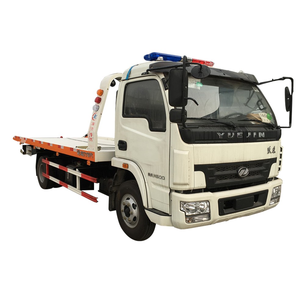 6 عجلة سحب شاحنة مسطحة