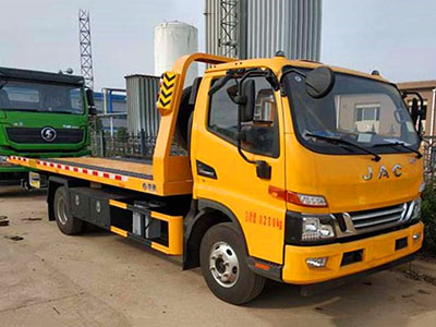 江淮蓝牌平板清障车 