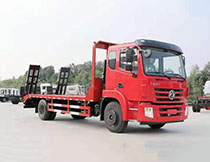 国六东风锦程单桥平板运输车