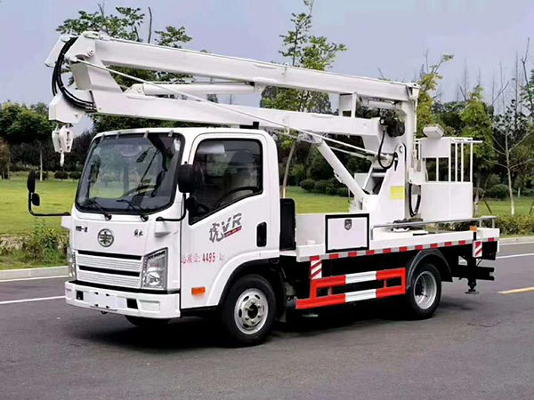 解放V虎(国六蓝牌)13.5米高空作业车