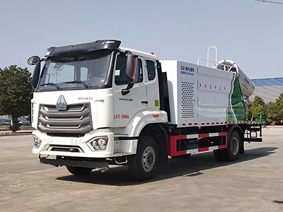 国六重汽豪沃多功能抑尘车