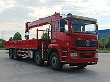 国六陕汽德龙前四后八14吨随车吊